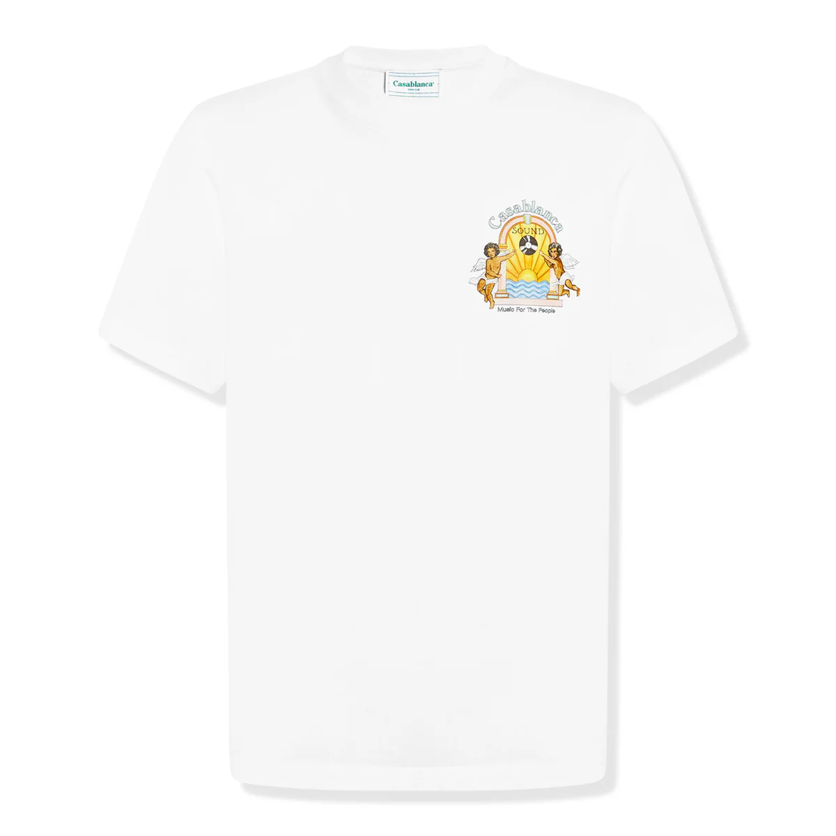 Casablanca Casa De Musique T Shirt White
