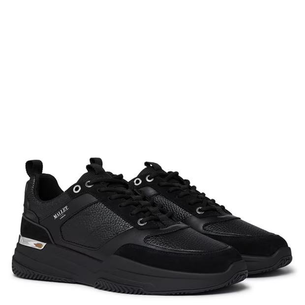 Mallet Radnor Trainers Triple Black