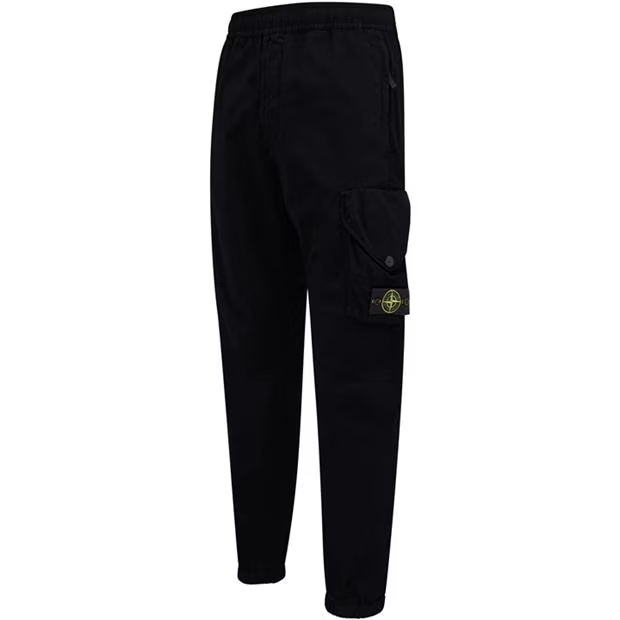 Stone Island Pocket Cargo Pants Blue