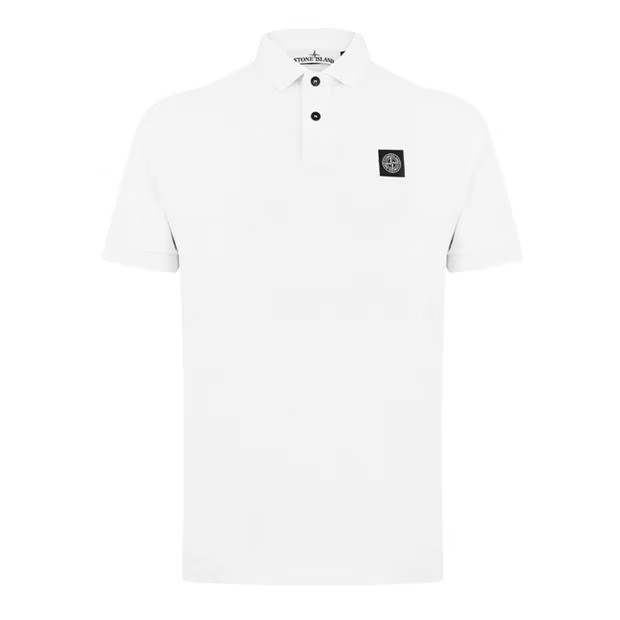 Stone Island Polo T Shirt White