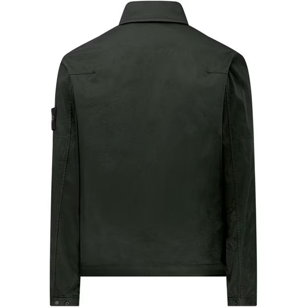 Stone Island Twill Overshirt Muschio