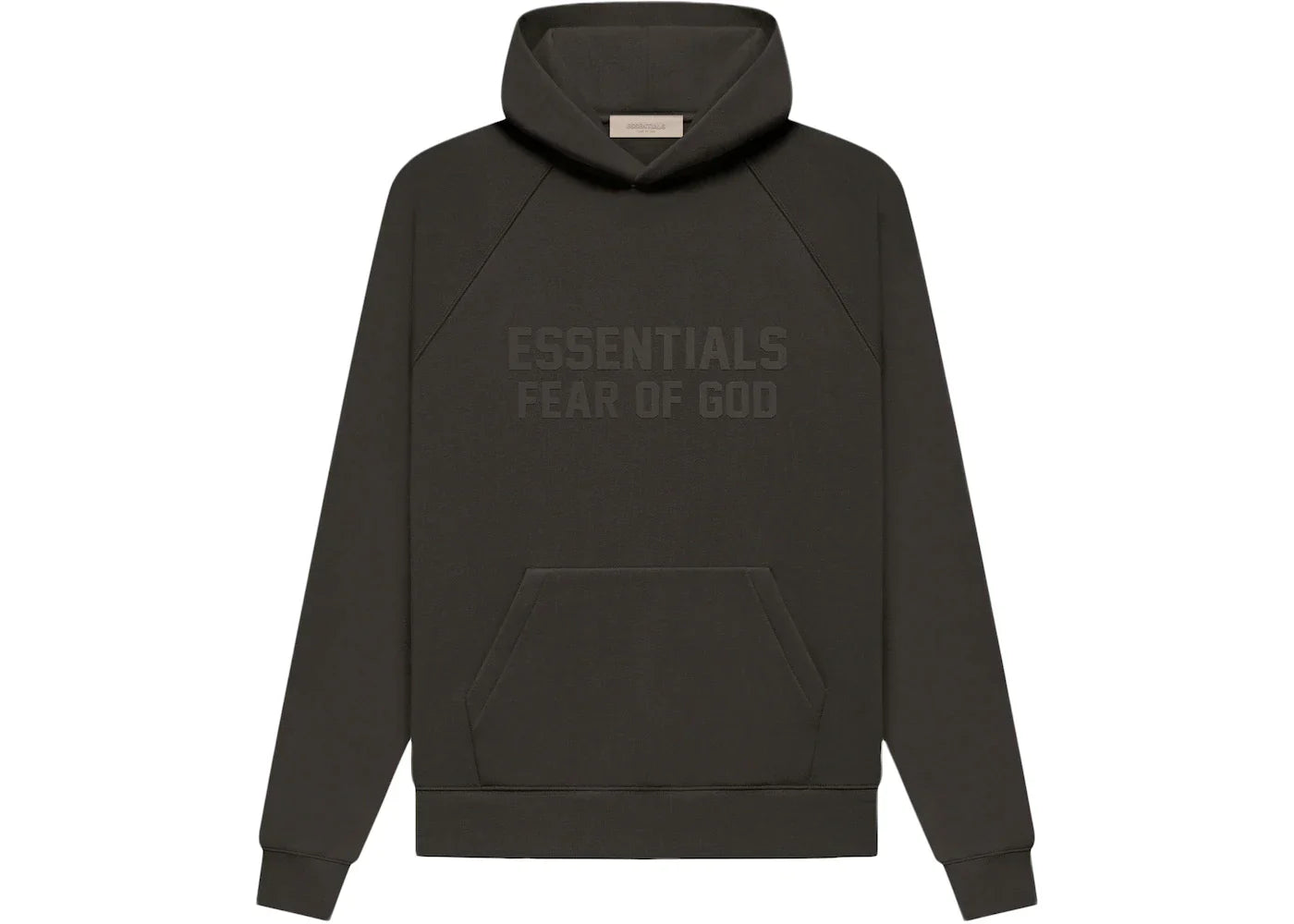 Fear Of God Essentials Hoodie Off Black