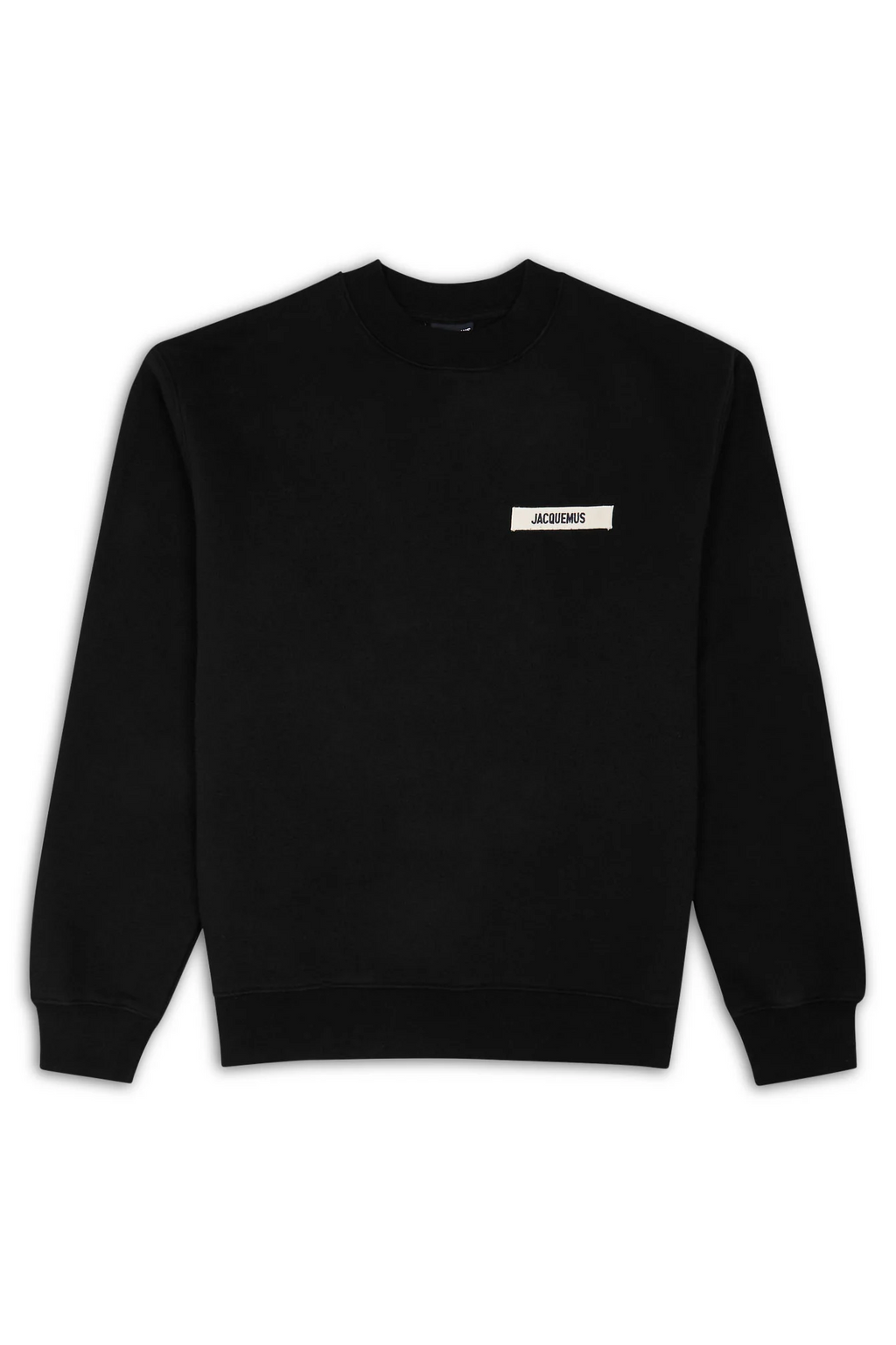 Jacquemus The Gros Grain Logo Sweatshirt Black