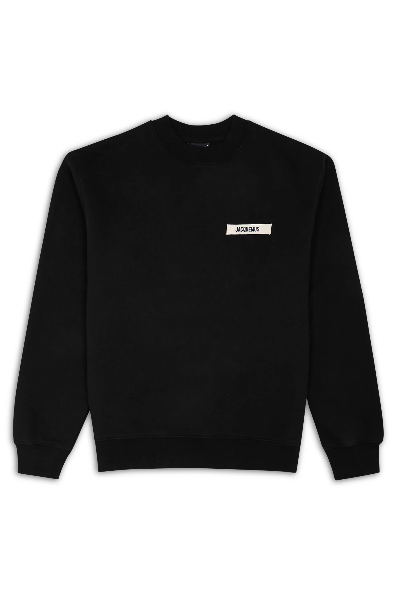 Jacquemus The Gros Grain Logo Sweatshirt Black