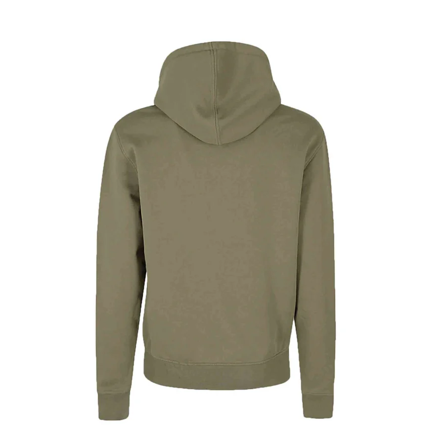 Ami Paris Classic Logo Hoodie Taupe