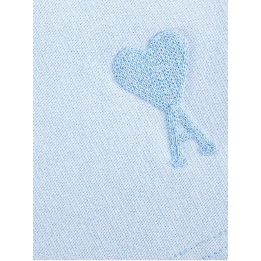 Ami Paris Classic Logo Shorts Sky