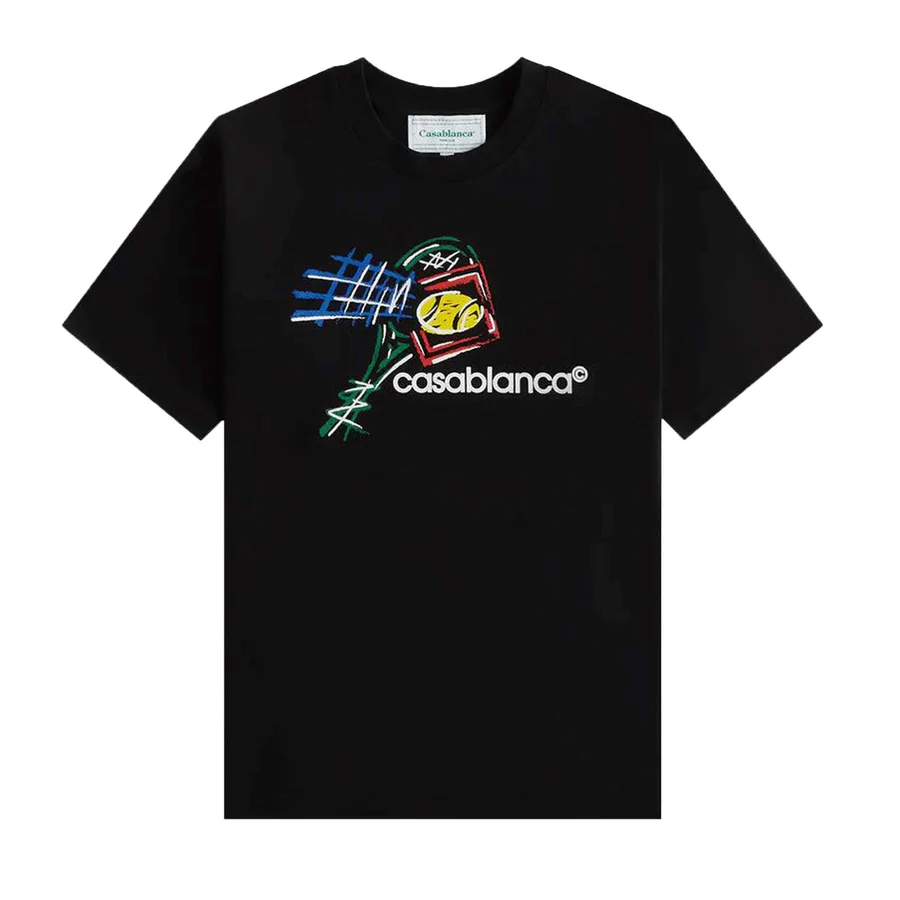 Casablanca Croquis De Tennis T Shirt