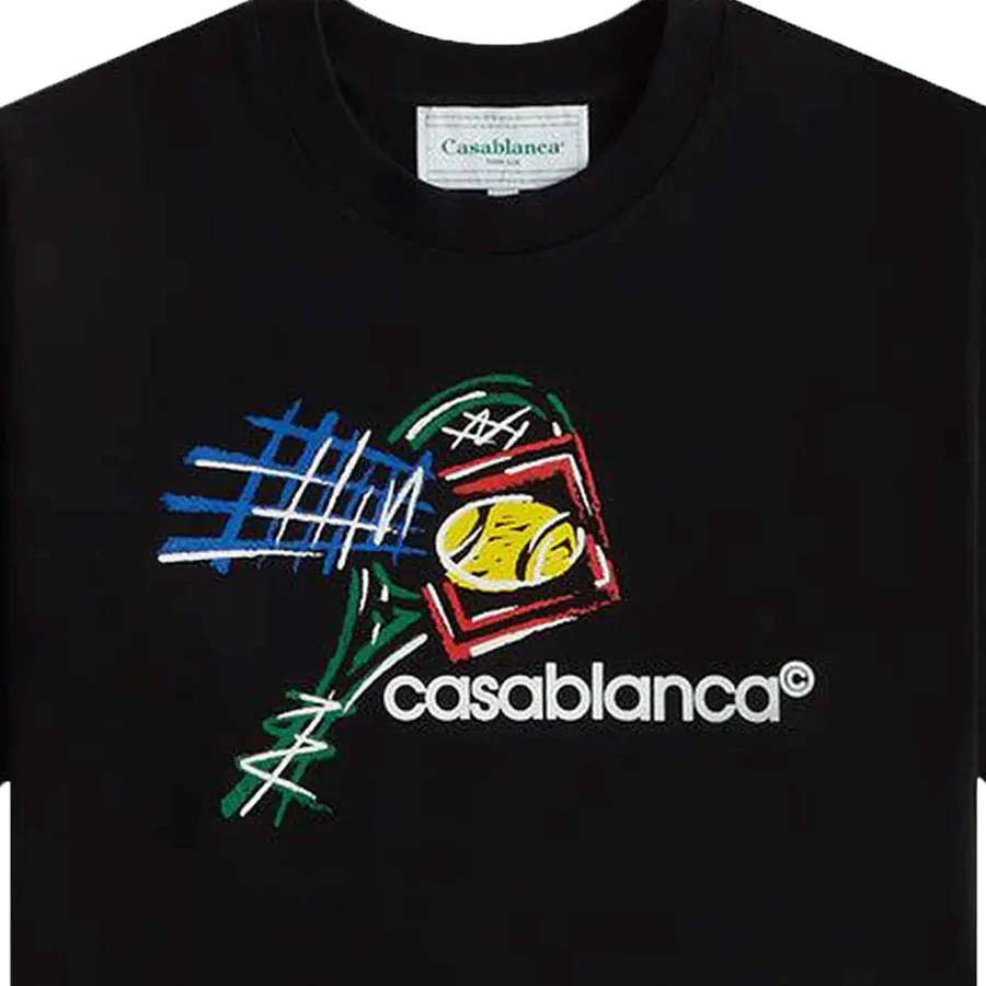 Casablanca Croquis De Tennis T Shirt