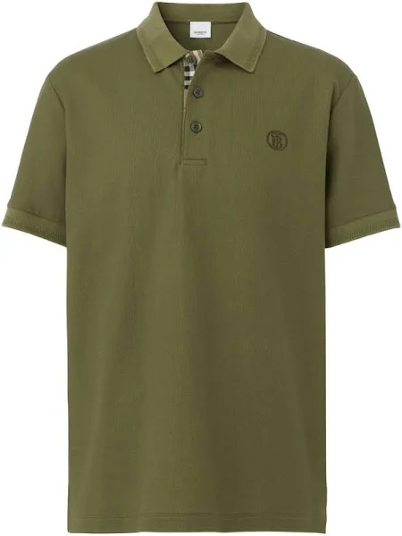 Burberry Eddie TB Polo Olive