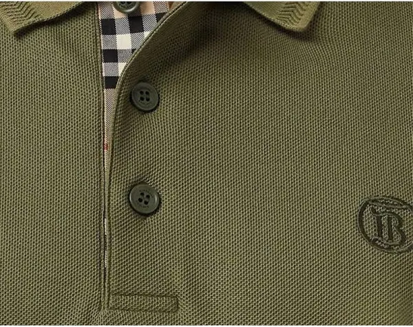 Burberry Eddie TB Polo Olive