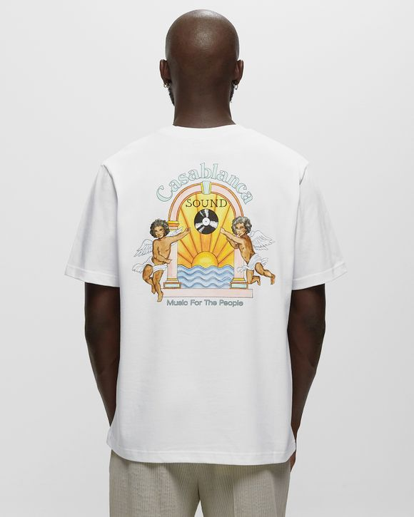 Casablanca Casa De Musique T Shirt White
