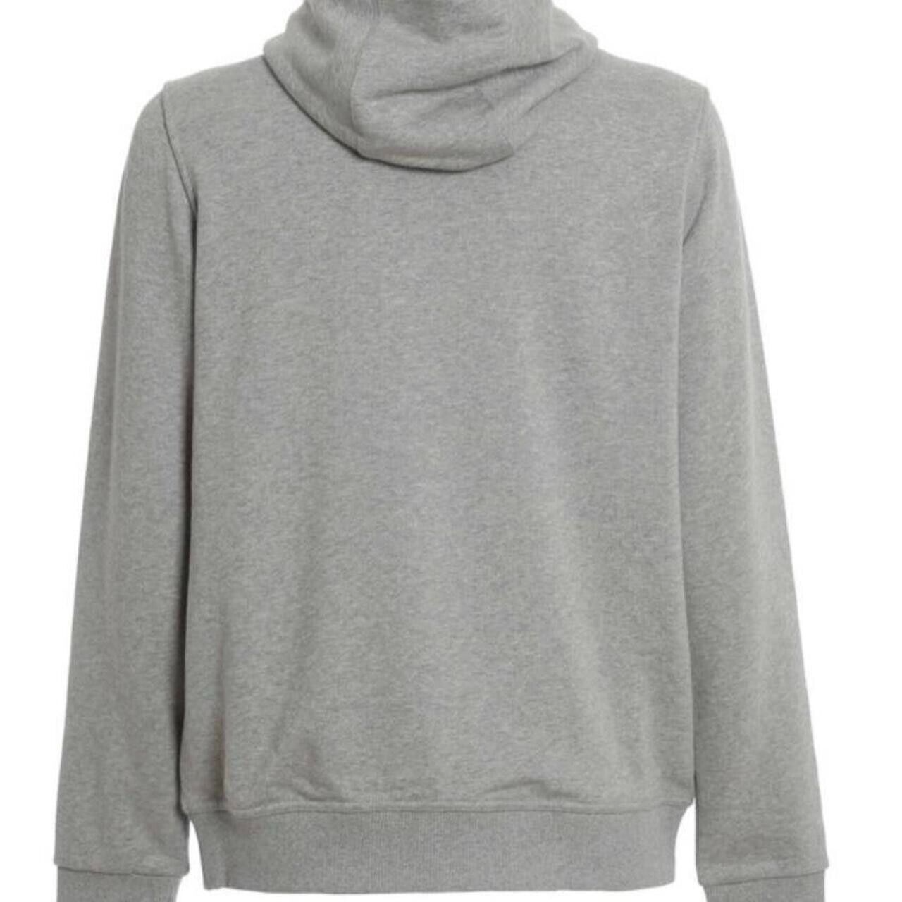 Burberry Check Lined Zip Hoodie Grey