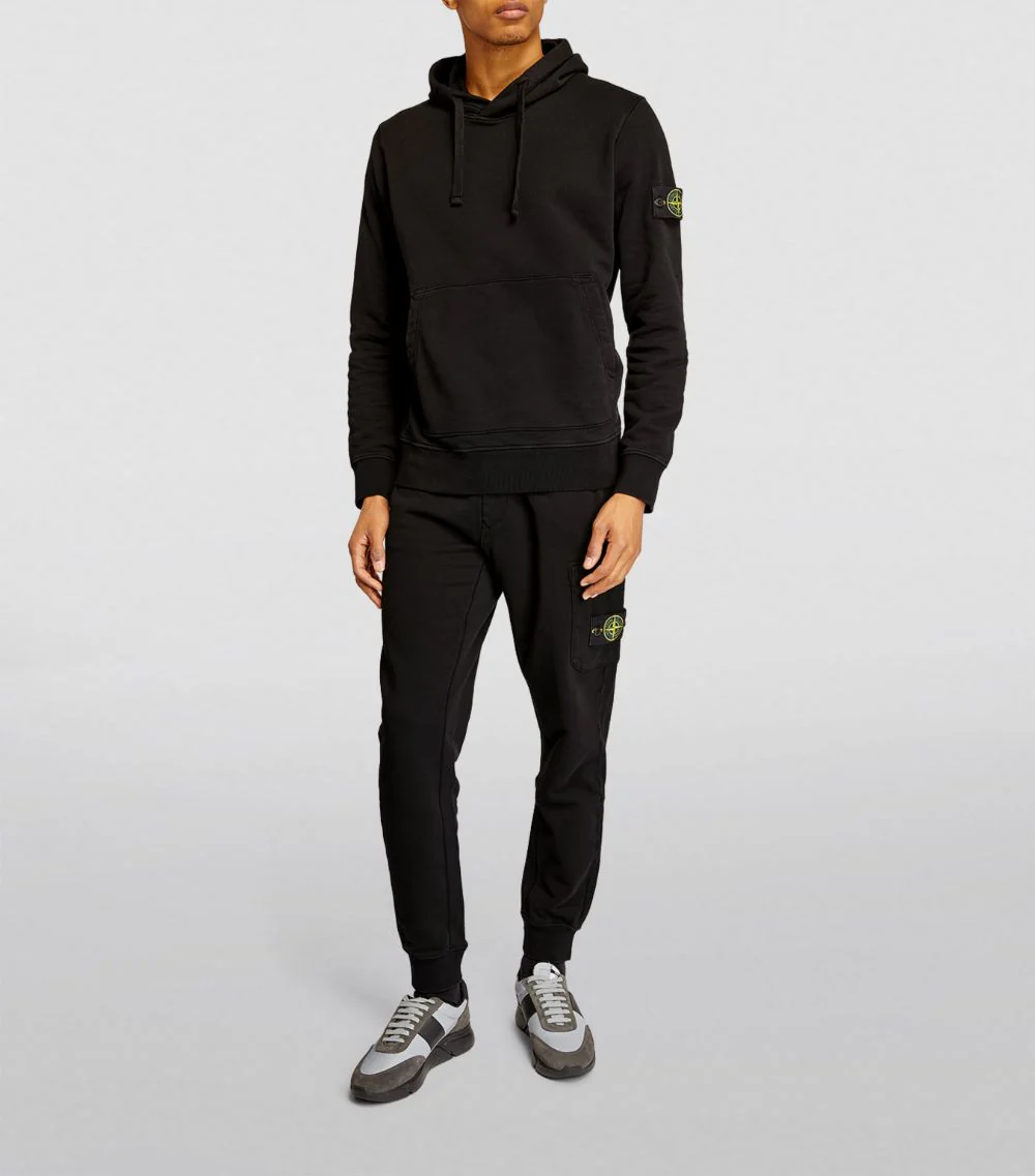 Stone Island Hoodie Tracksuit Black